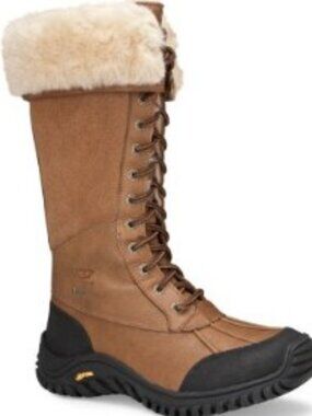 New UGG Adirondack Tall Boot III Tan Brown - Women's US Size: 10